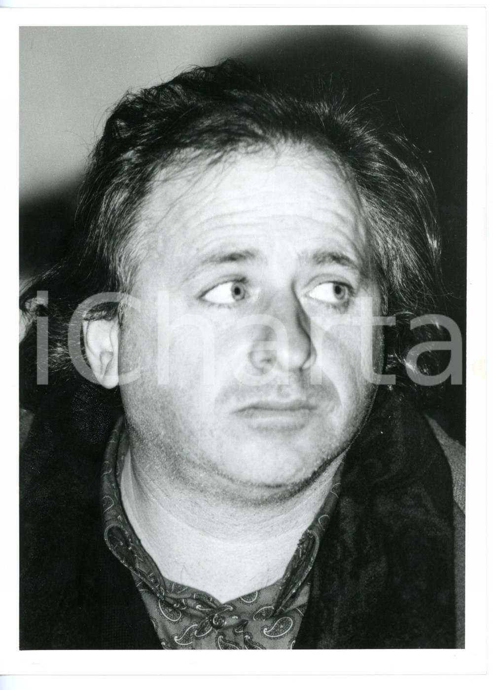 Fotografia d epoca originale 1995 ca FIRENZE Teatro Niccolini  Ritratto dell attore Marco MESSERI  Foto 1