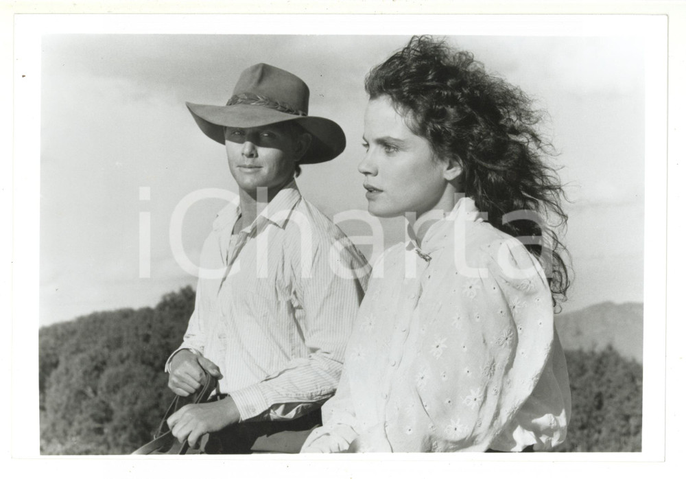Fotografia d epoca originale 1988 CINEMA Film Return to Snowy River  Tom BURLINSON e Sigrid THORNTON 1