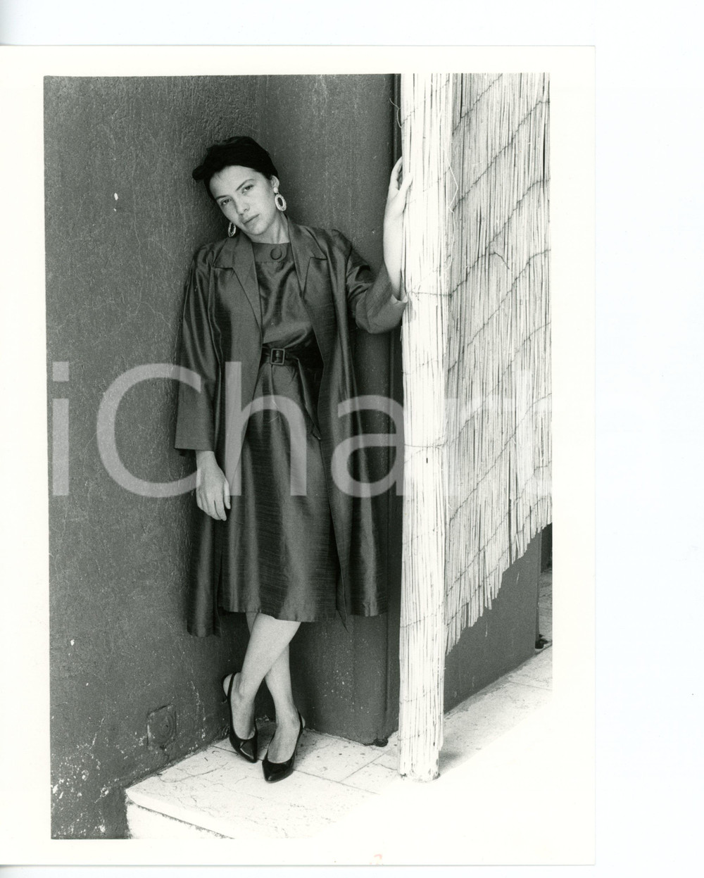 Fotografia d epoca originale 1990 ca CINEMA Ritratto dell attrice Maria Cristina GENTILE Foto VINTAGE 18x24 1