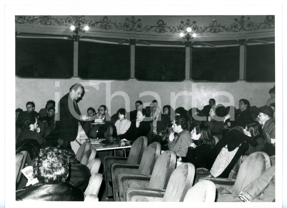 1995 ca FIRENZE Teatro Niccolini - Presentazione spettacolo LA CLIZIA *Foto