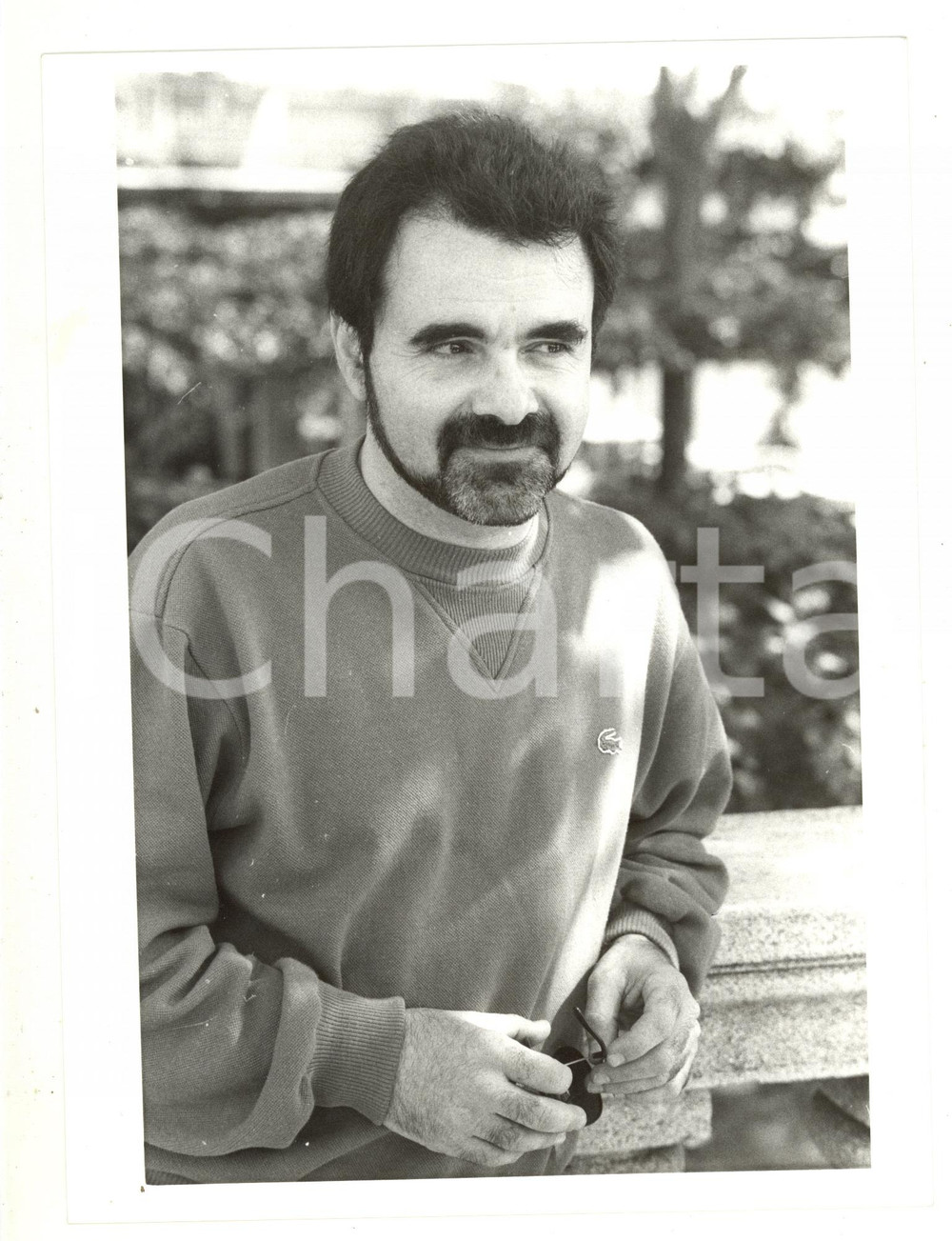 Fotografia d epoca originale 1985 ca VENEZIA MOSTRA DEL CINEMA Ritratto del regista Carlos SORIN 2  Foto 1