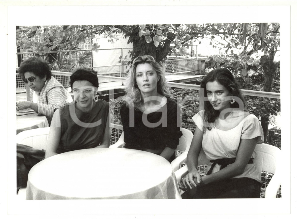 Fotografia d epoca originale 1990 ca VENEZIA Margherita BUY Enrica Maria MODUGNO Maria Cristina GENTILE 1