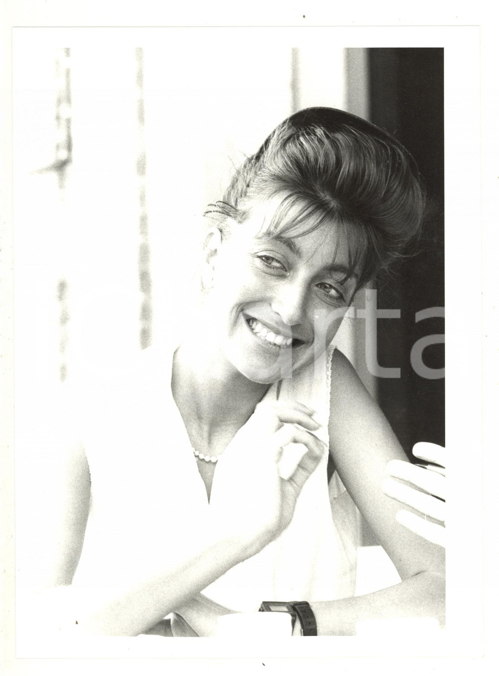 Fotografia d epoca originale 1984 VENEZIA Mostra del Cinema  Ritratto dell attrice Pascale OGIER 1  Foto 1