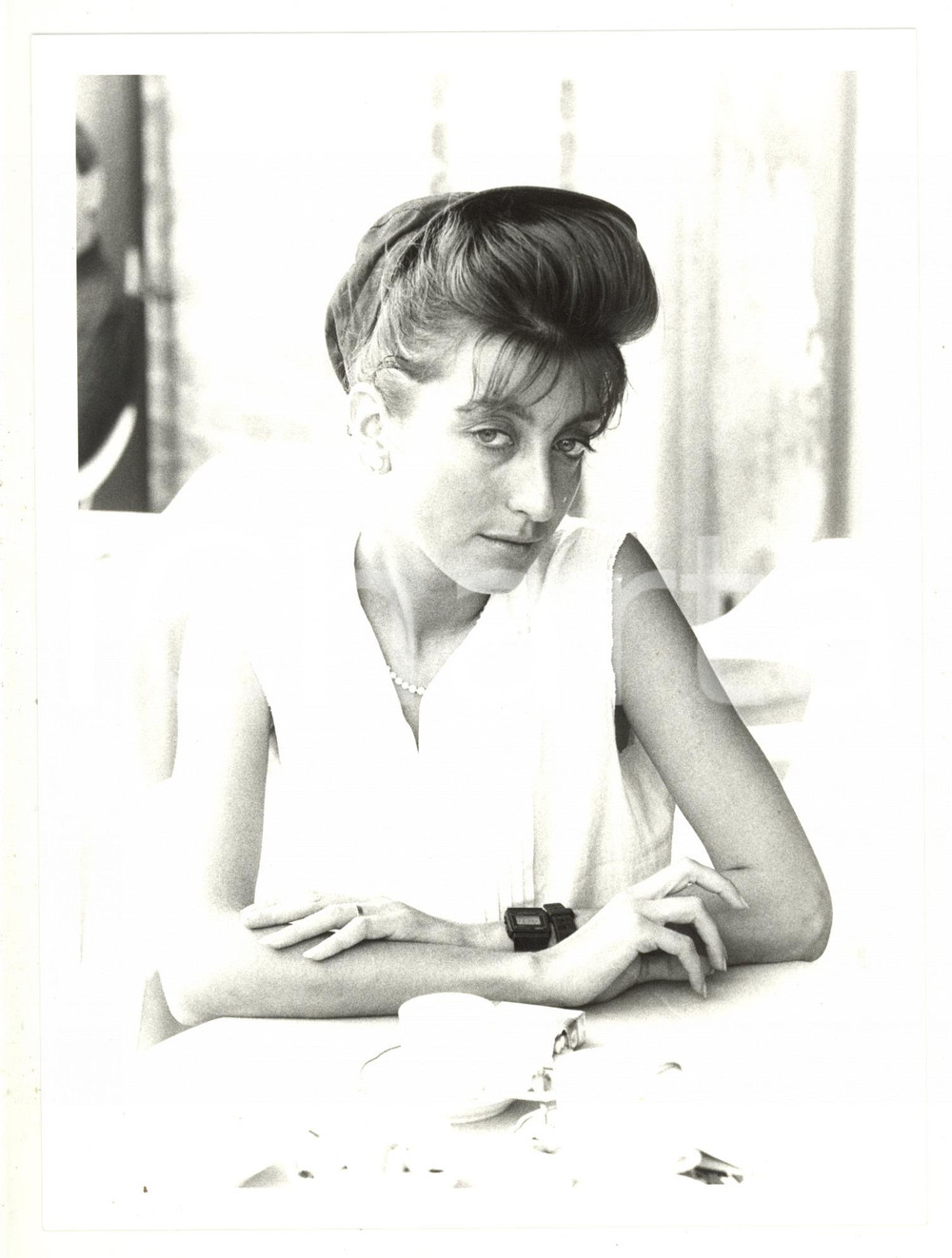 Fotografia d epoca originale 1984 VENEZIA Mostra del Cinema  Ritratto dell attrice Pascale OGIER 2  Foto 1