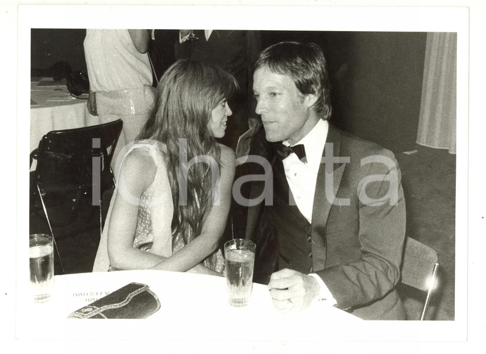Fotografia d epoca originale 1981 CINEMA L attore Richard CHAMBERLAIN a un festival 3  Foto 24x18 cm 1