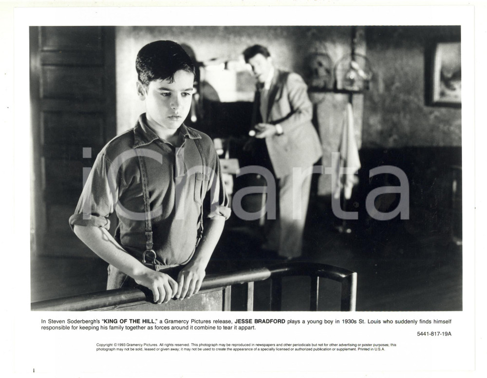 1993 CINEMA Steven SODERBERGH "King of the Hill" - Jesse BRADFORD (2) Foto 25x20