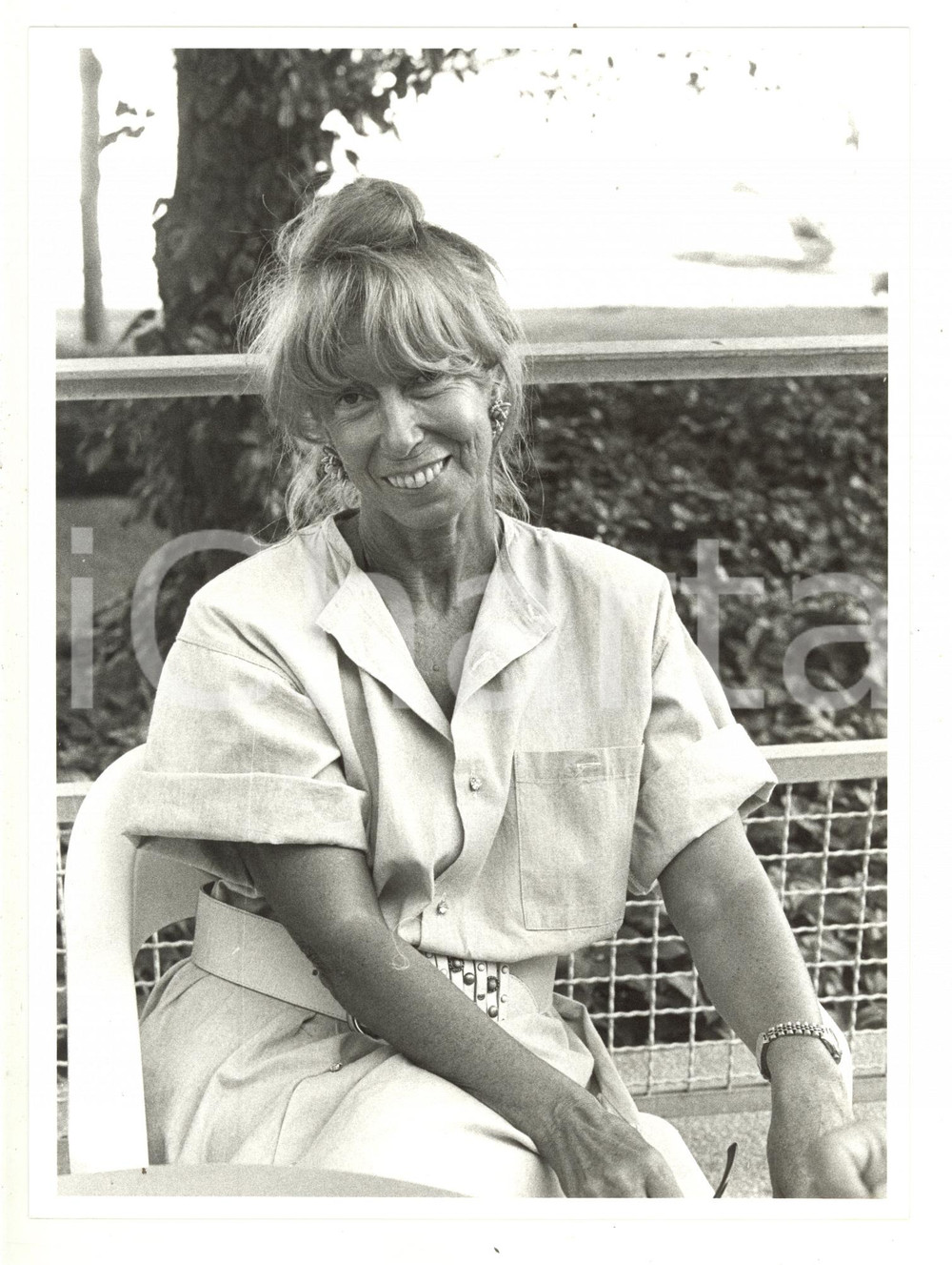 1987 VENEZIA Mostra del Cinema - Ritratto dell'attrice Didi PEREGO - Foto 18x24