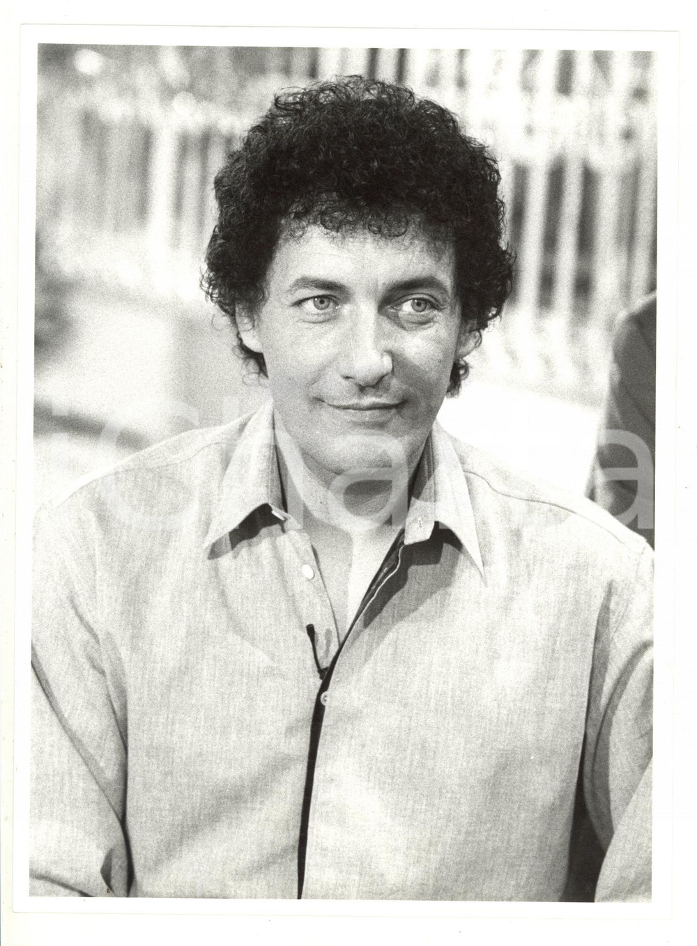 Fotografia d epoca originale 1985 ca RAI TELEVISIONE  Ritratto di JOCELYN  Fotografia 18x24 cm 1