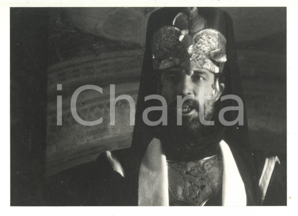 Fotografia d epoca originale 1988 CINEMA Il bacio di Giuda Paolo BENVENUTI  Roberto MORINI  Foto 18x13 cm 1