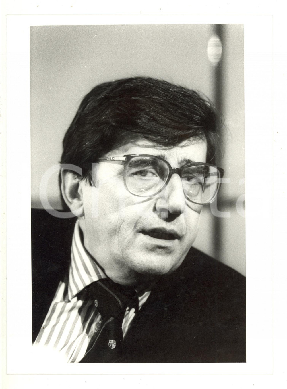 Fotografia d epoca originale 1984 MILANO POLITICA DC  Vincenzo SCOTTI alla Festa dell amicizia 5  Foto 1