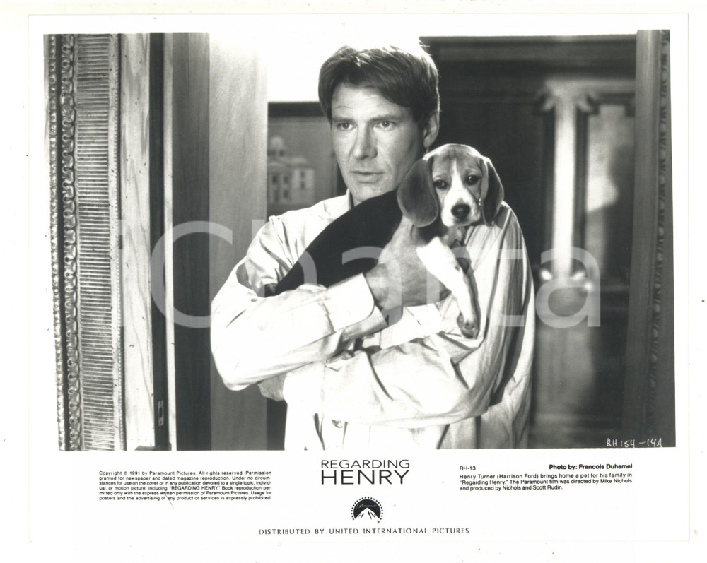 1991 CINEMA "Regarding Henry" Mike NICHOLS - Harrison FORD (1) - Foto 26x21 cm