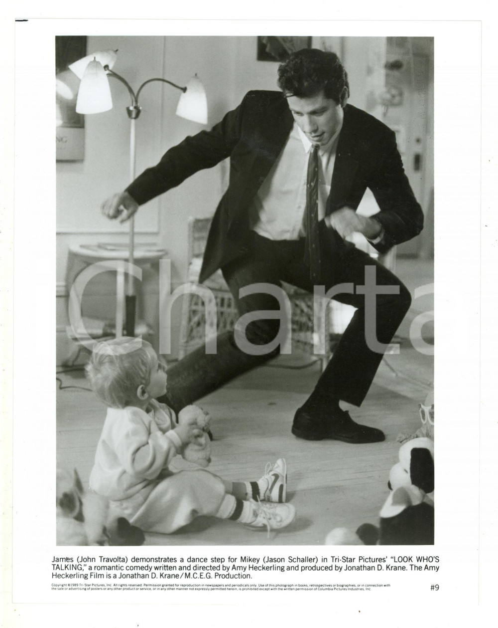 1989 CINEMA "Look Who's Talking" Amy HECKERLING John TRAVOLTA Jason SCHALLER (3)