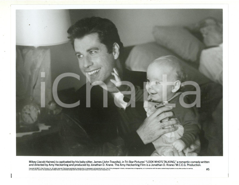 1989 CINEMA "Look Who's Talking" Amy HECKERLING - John TRAVOLTA Jacob HAINES