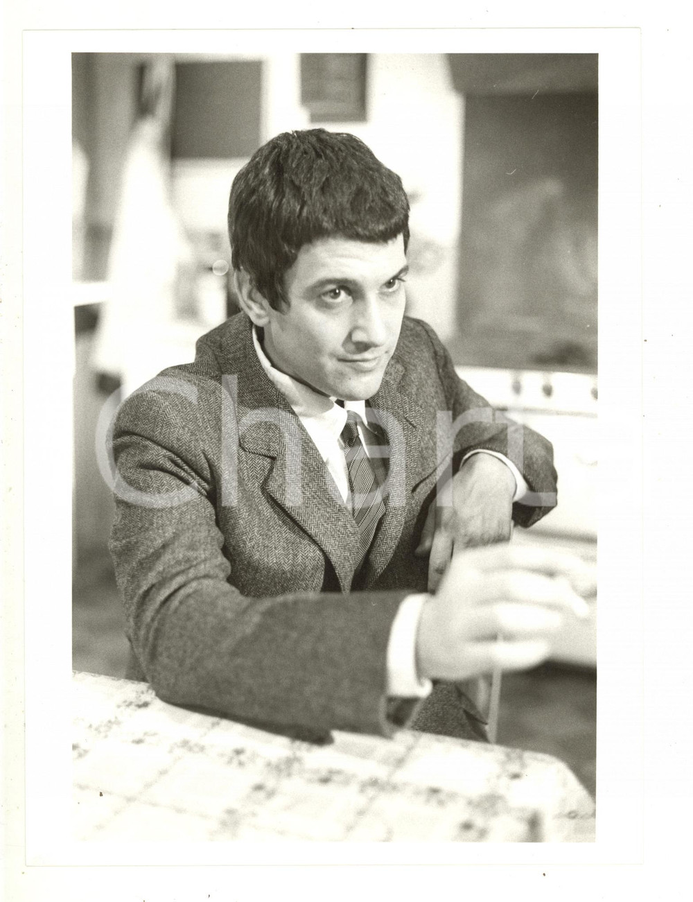 Fotografia d epoca originale 1985 RAI TV Un cappello pieno di pioggia   Emilio BONUCCI 4  Foto 1