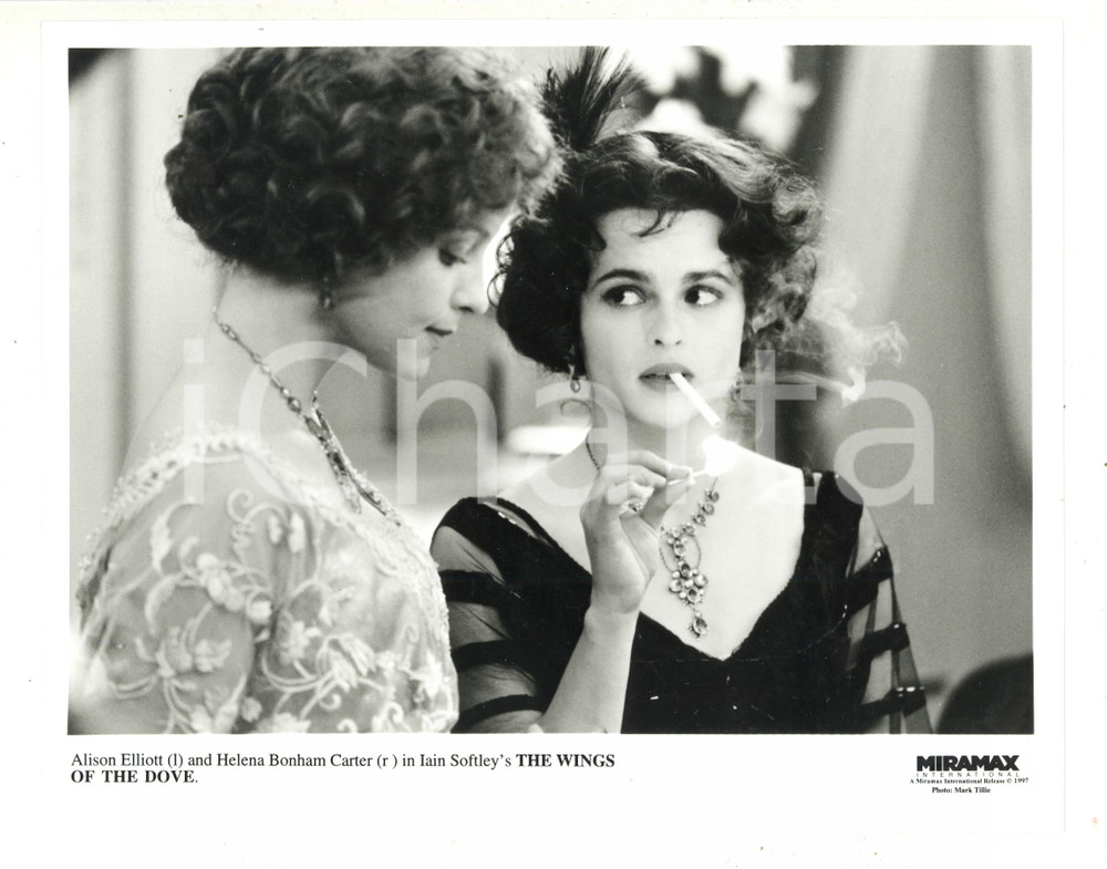 Fotografia d epoca originale 1997 CINEMA The Wings of the Dove Helena BONHAM CARTER Alison ELLIOTT 5 1