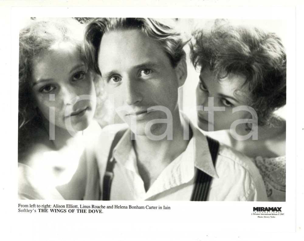 Fotografia d epoca originale 1997 The Wings of the Dove Alison ELLIOTT Linus ROACHE Helena BONHAM CARTER 1 1