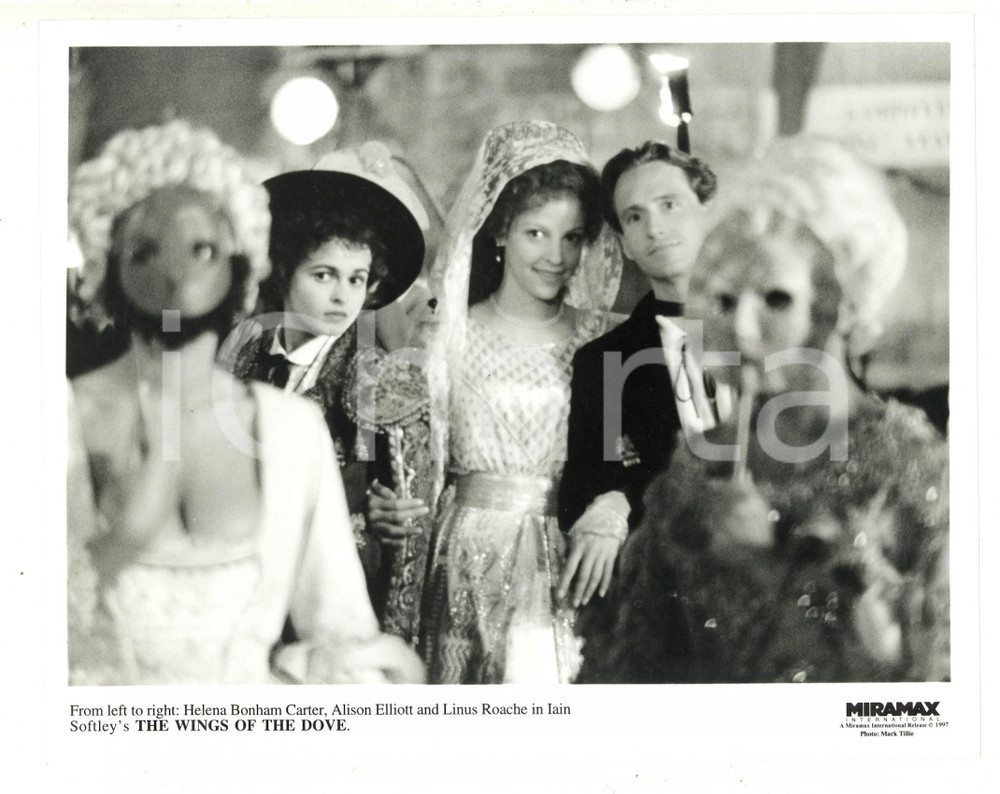 Fotografia d epoca originale 1997 The Wings of the Dove Alison ELLIOTT Linus ROACHE Helena BONHAM CARTER 3 1