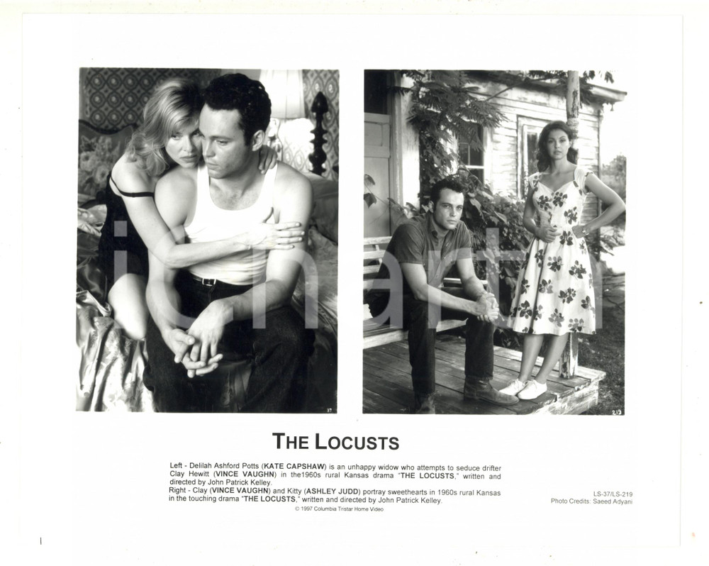 1997 CINEMA "The Locusts" - Vince VAUGHN Ashley JUDD Kate CAPSHAW *Foto 26x21 cm