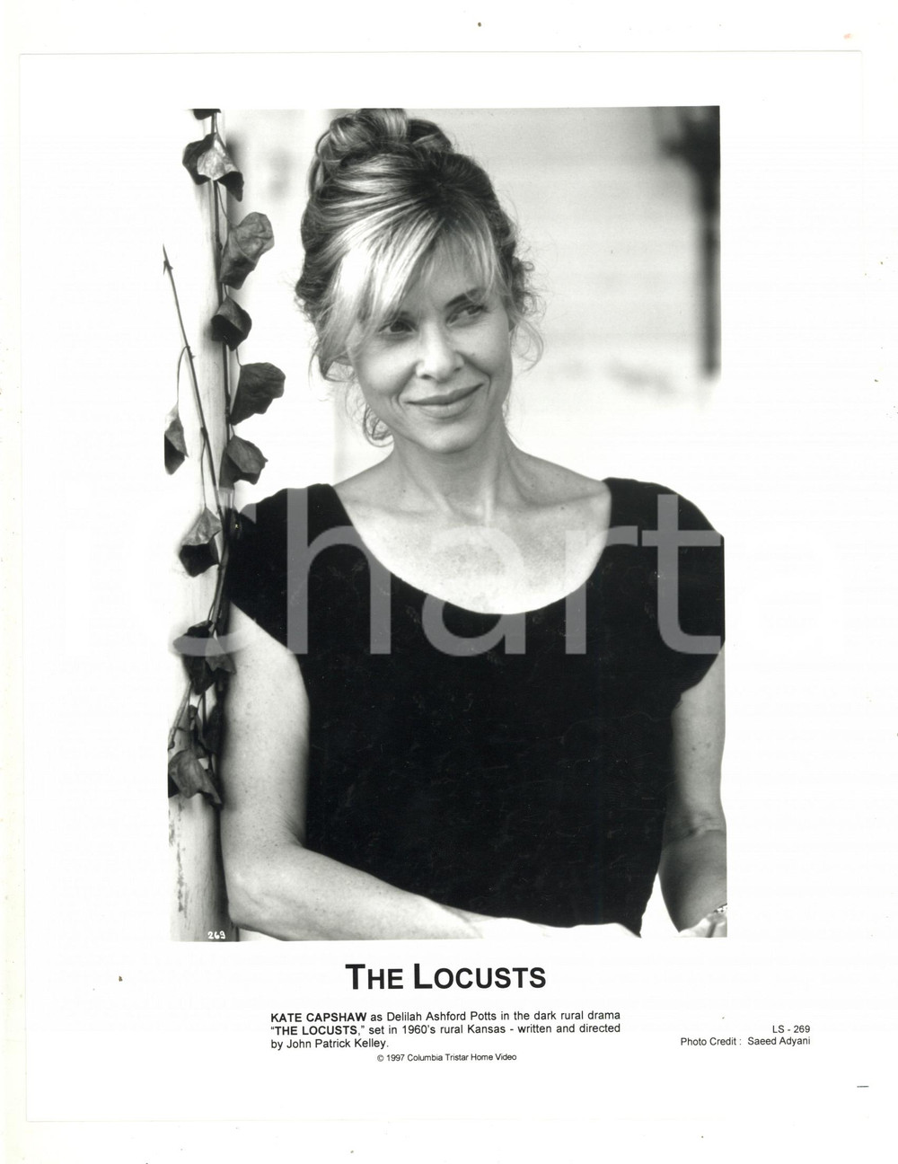 Fotografia d epoca originale 1997 CINEMA The Locusts John Patrick KELLEY  Kate CAPSHAW  Foto 21x26 cm 1