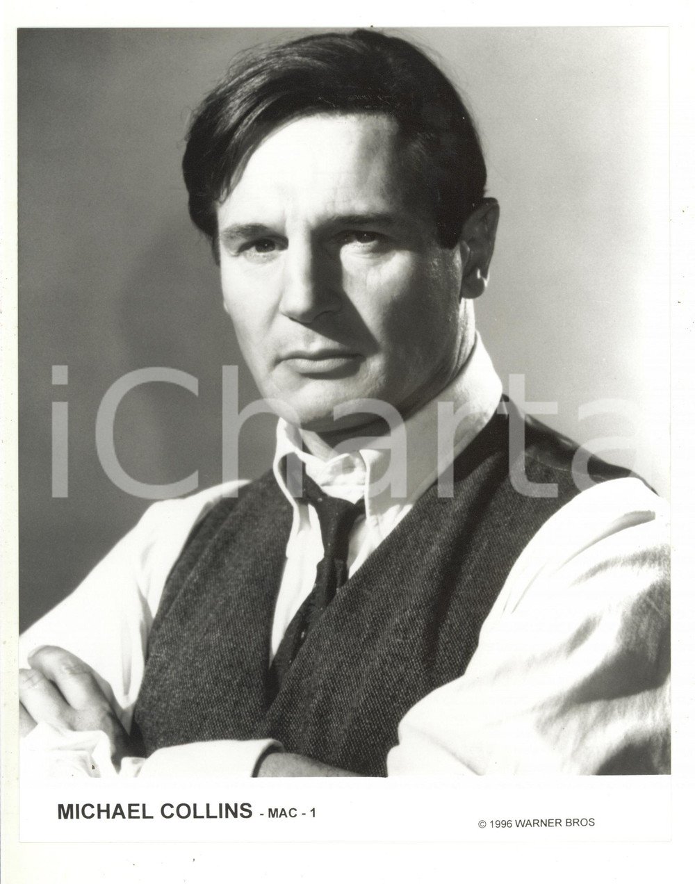 1996 CINEMA "Michael Collins" Neil JORDAN - Liam NEESON (2) - Foto 21x26 cm