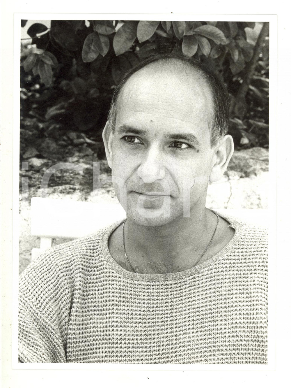 1988 COSTUME - Ritratto dell'attore Ben KINGSLEY - Foto 18x24 cm