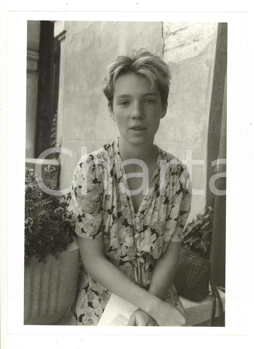 1990 ca COSTUME - Ritratto dell'attrice Beate JENSEN - Foto 18x24 cm