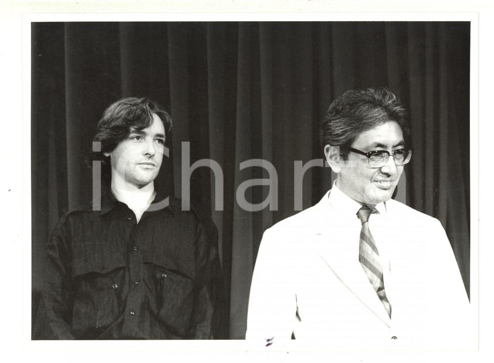 1986 CANNES Festival del Cinema - Nagisa OSHIMA Anthony HIGGINS (1) - Foto 24x18