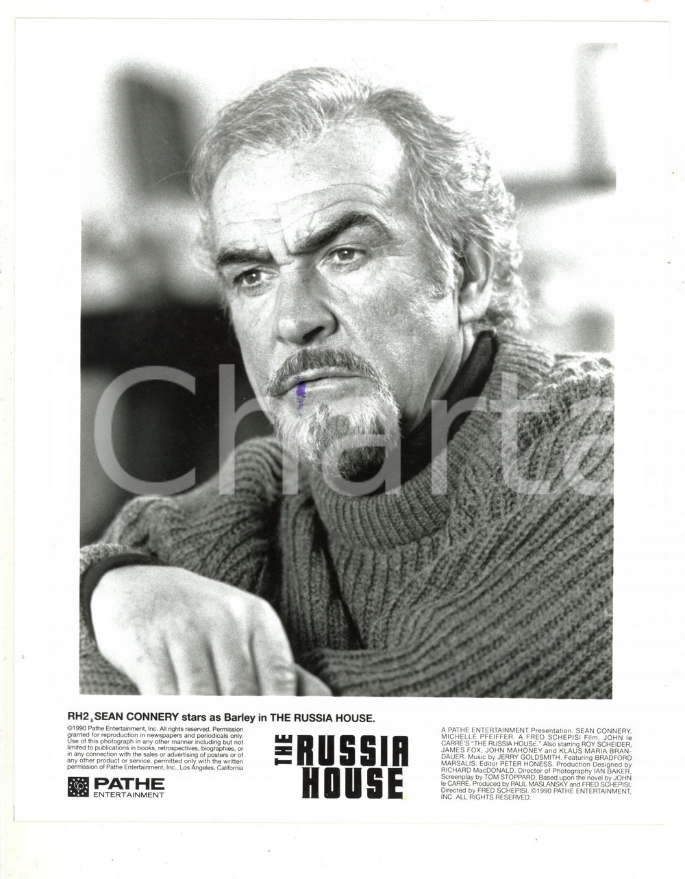 Fotografia d epoca originale 1990 CINEMA The Russia House  Sean CONNERY  regia di Fred SCHEPISI  Foto 1