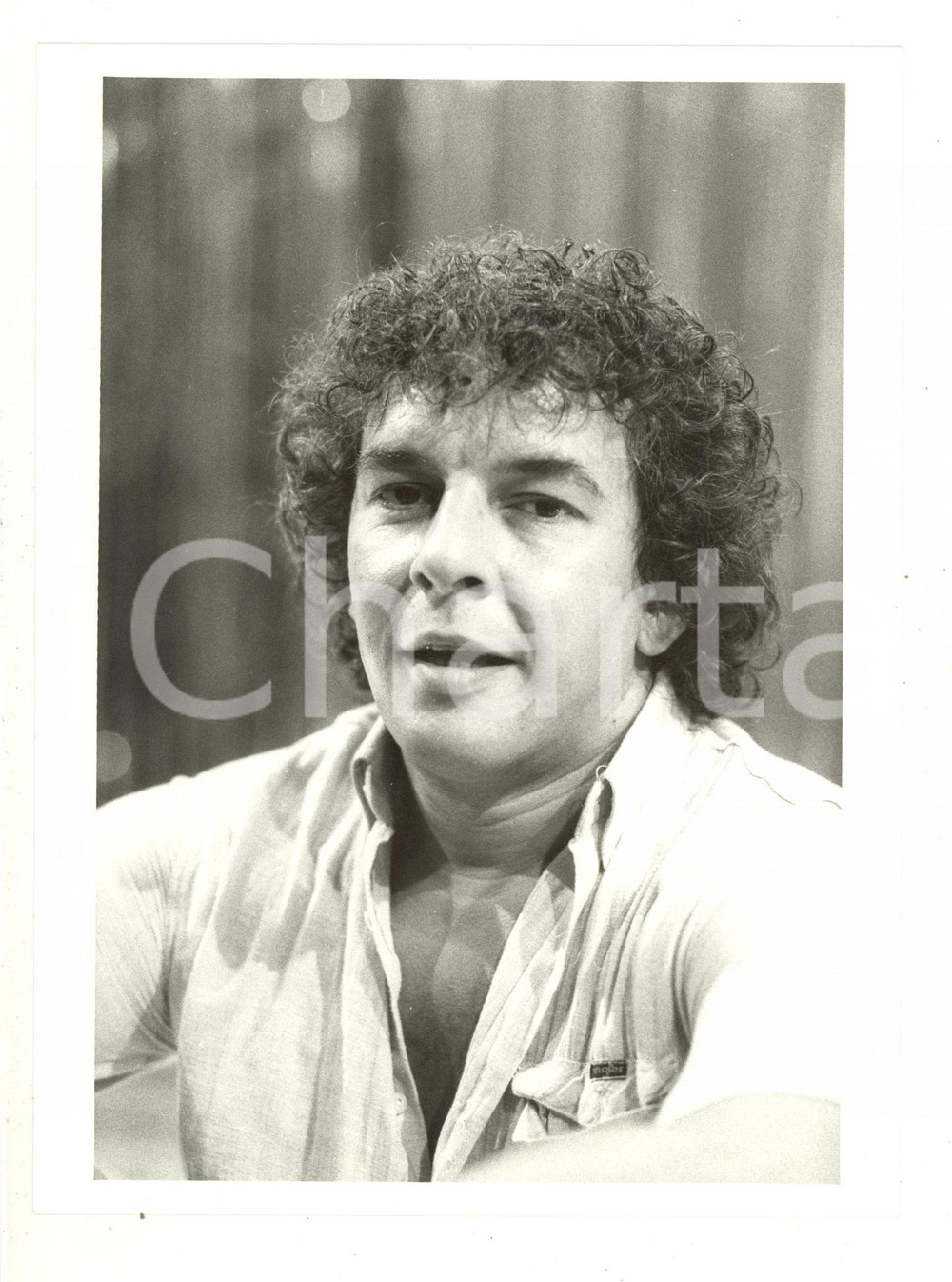 1985 ca ITALIA COSTUME Ritratto del cantante Dario BALDAN BEMBO (1) - Foto