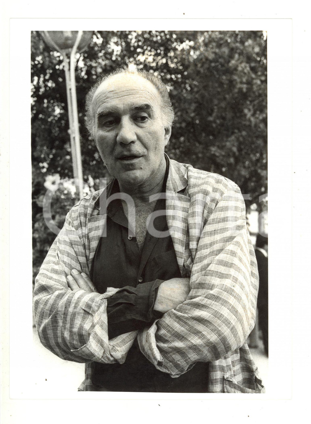 1985 ca FRANCIA COSTUME - Ritratto di Michel PICCOLI - Foto 18x24 cm