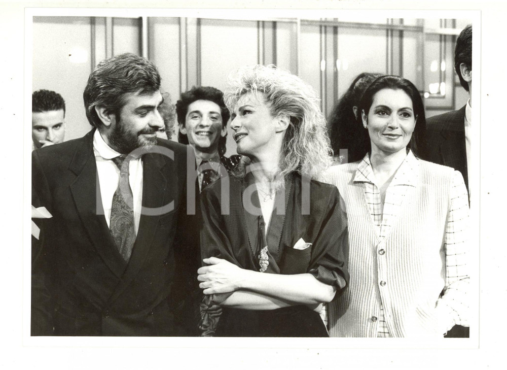 1986 RAI UNO "Il bello della diretta" - Il ministro Giovanni GORIA - Foto 24x18