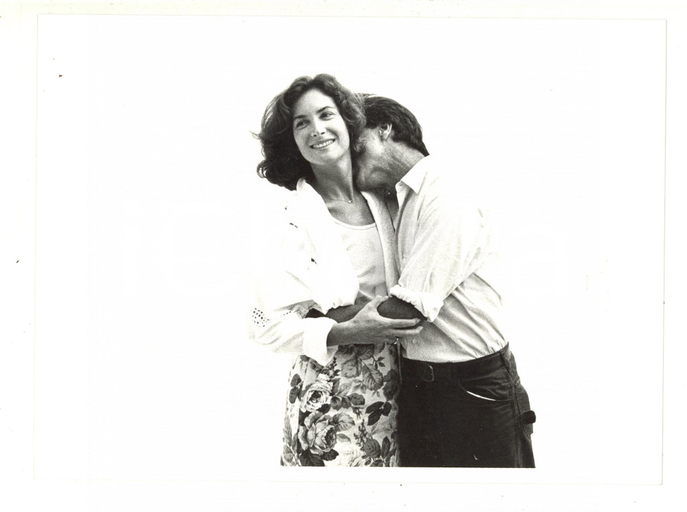 1985 MOSTRA DEL CINEMA VENEZIA Dustin HOFFMAN con moglie Lisa GOTTSEGEN - Foto
