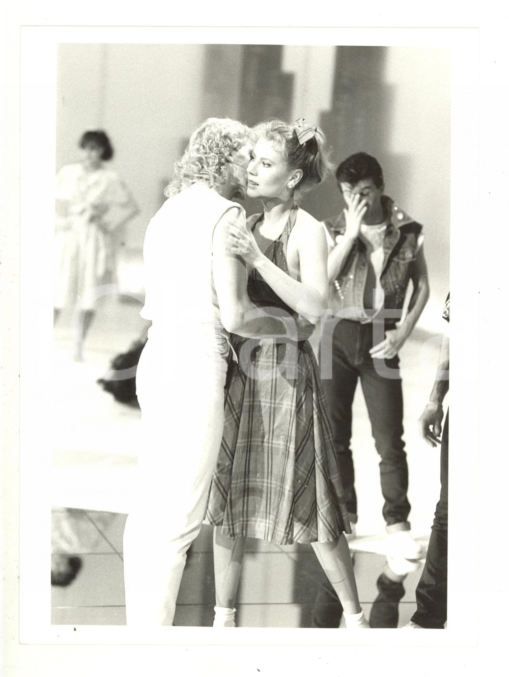 1985 RAI DUE "Shaker" - Daniela POGGI con Carlo Alberto CHERUBINI (1) - Foto