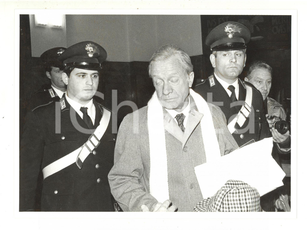 1985 TRIBUNALE DI MILANO Processo "Scandalo petroli" *Bruno MUSSELLI in aula (3)