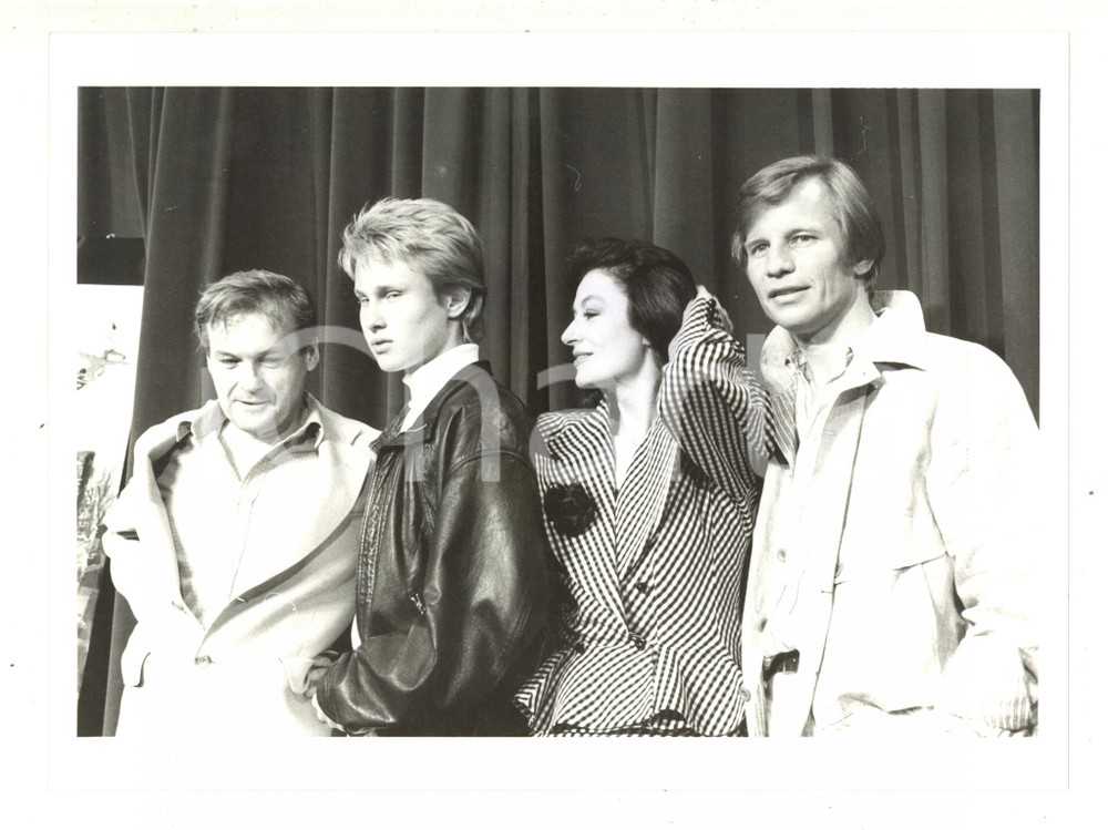 1984 FESTIVAL DI CANNES - Jerzy e Michal SKOLIMOWSKI Anouk AIMÉE Michael YORK