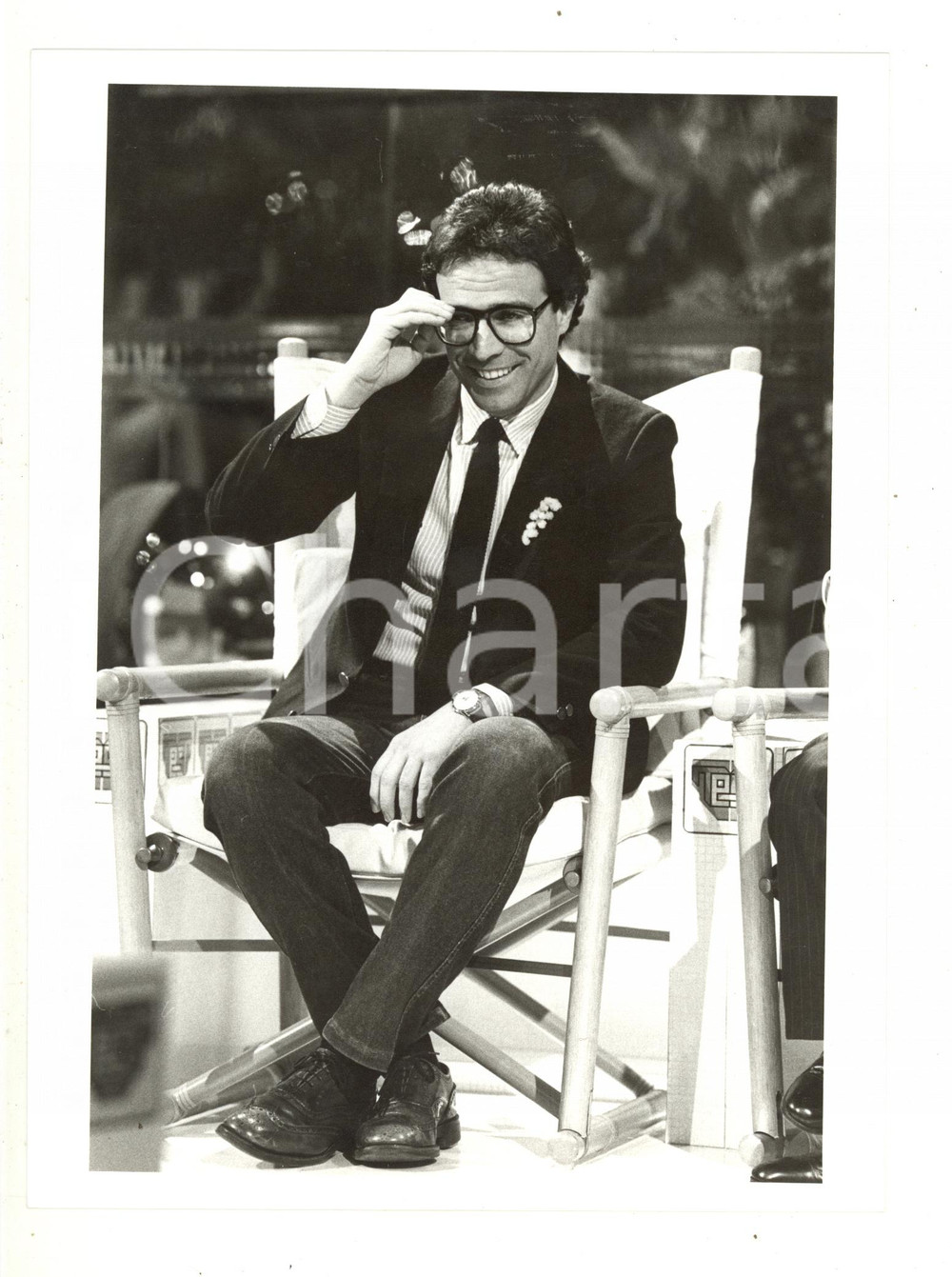 1985 ca RAI UNO "Test - Gioco per conoscersi" - Ritratto di Enrico MONTESANO