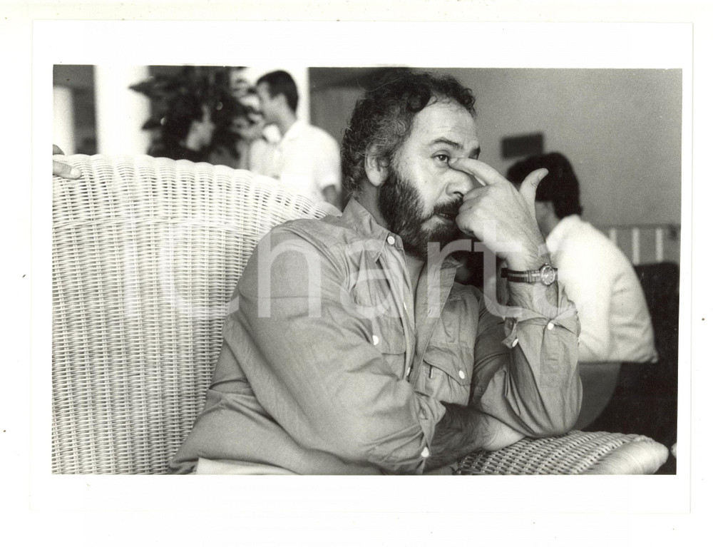 1986 VENEZIA Mostra del Cinema - Ritratto del regista Miguel LITTIN (2) - Foto