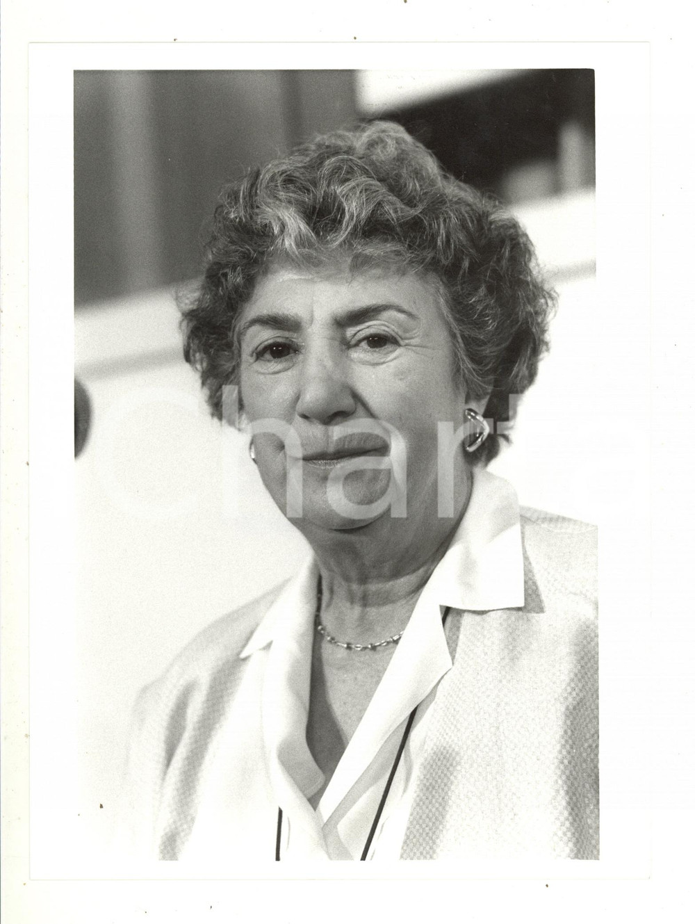 1984 VENEZIA Mostra del Cinema - Ritratto di Florence MALRAUX (2) - Foto 18x24