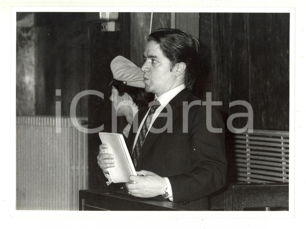1987 TRIBUNALE DI MILANO Armando VERDIGLIONE a processo - Foto 24x18