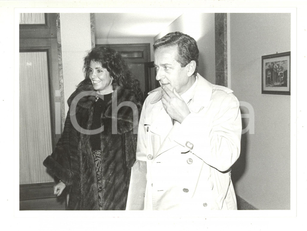 1985 ca MILANO COSTUME - Carlo e Marina RIPA DI MEANA a una serata di gala *Foto