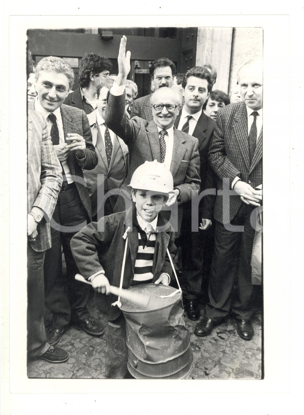 1988 BAGNOLI Manifestazione Italsider - Alessandro NATTA e Antonio BASSOLINO