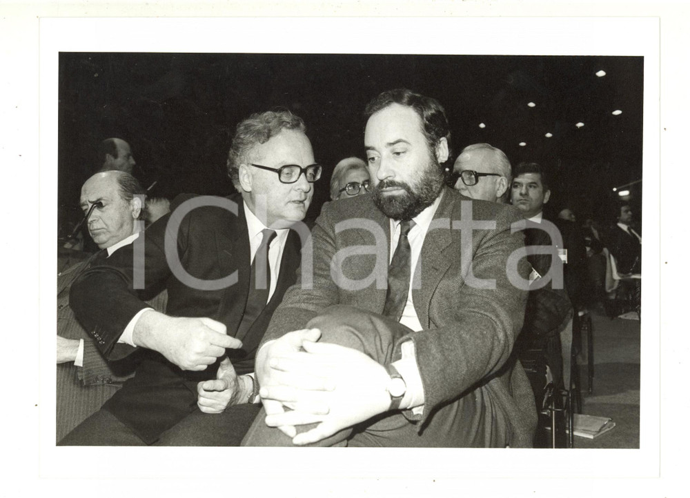 1984 MILANO "Incontro sul Futuro" - Ottaviano DEL TURCO Franco REVIGLIO - Foto