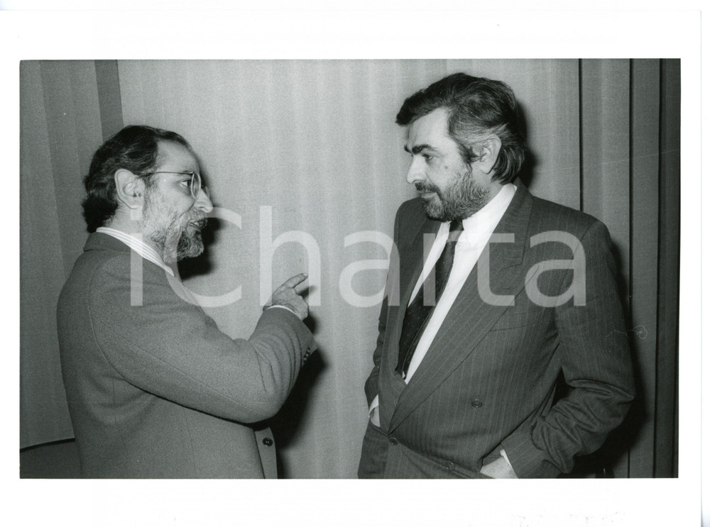1985 ca POLITICA - DC Ritratto di Giovanni GORIA - Fotografia 24x18 cm