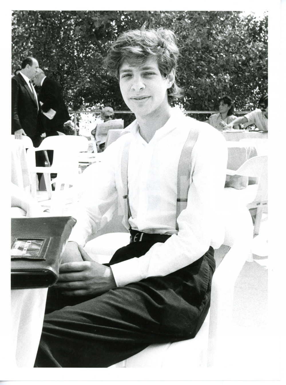 1985 ca CINEMA Ritratto del regista Richard LOWENSTEIN *Foto 18x24 cm