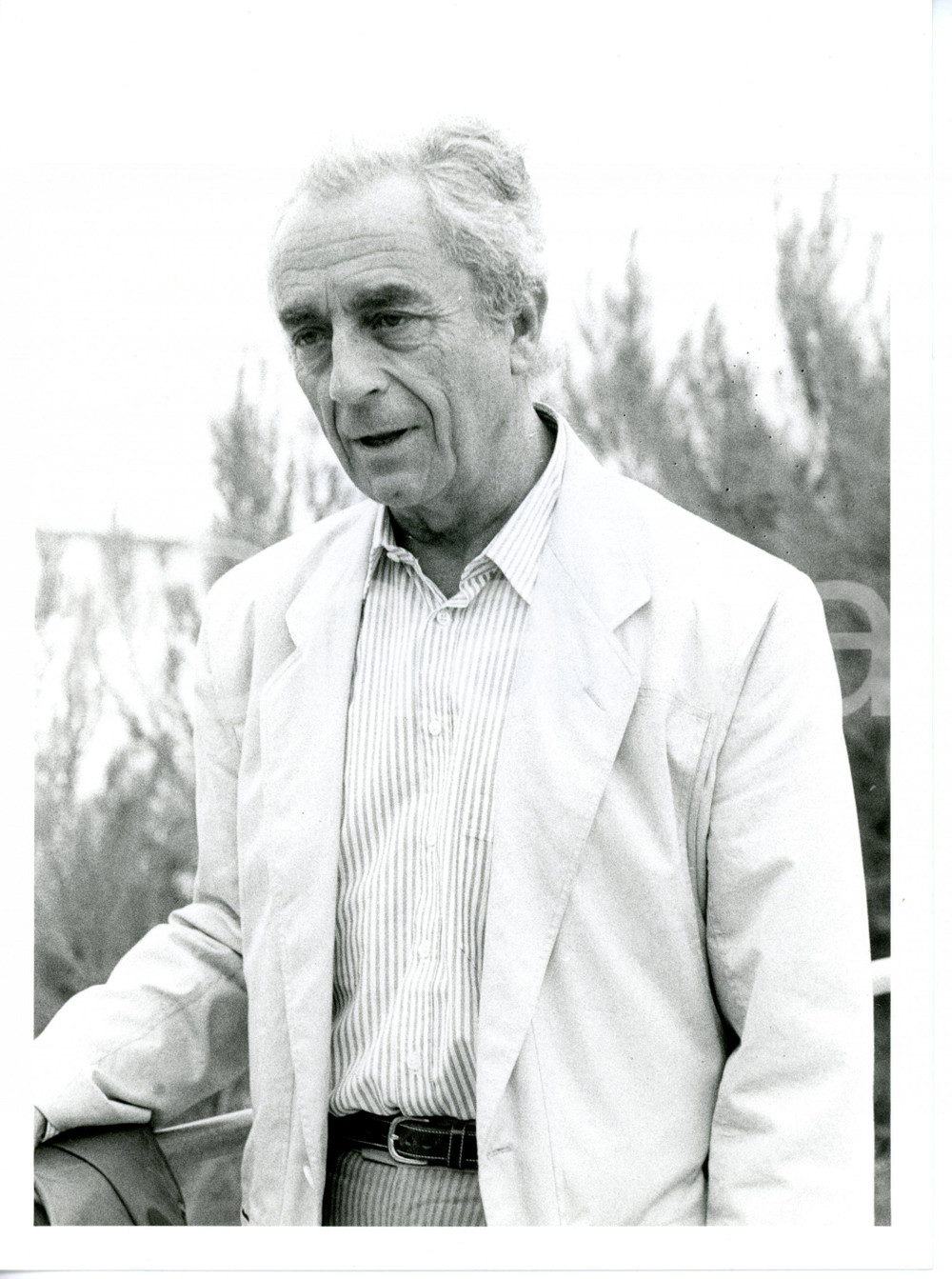 1985 ca CINEMA Discorso del regista Michelangelo ANTONIONI *Foto 18x24 cm