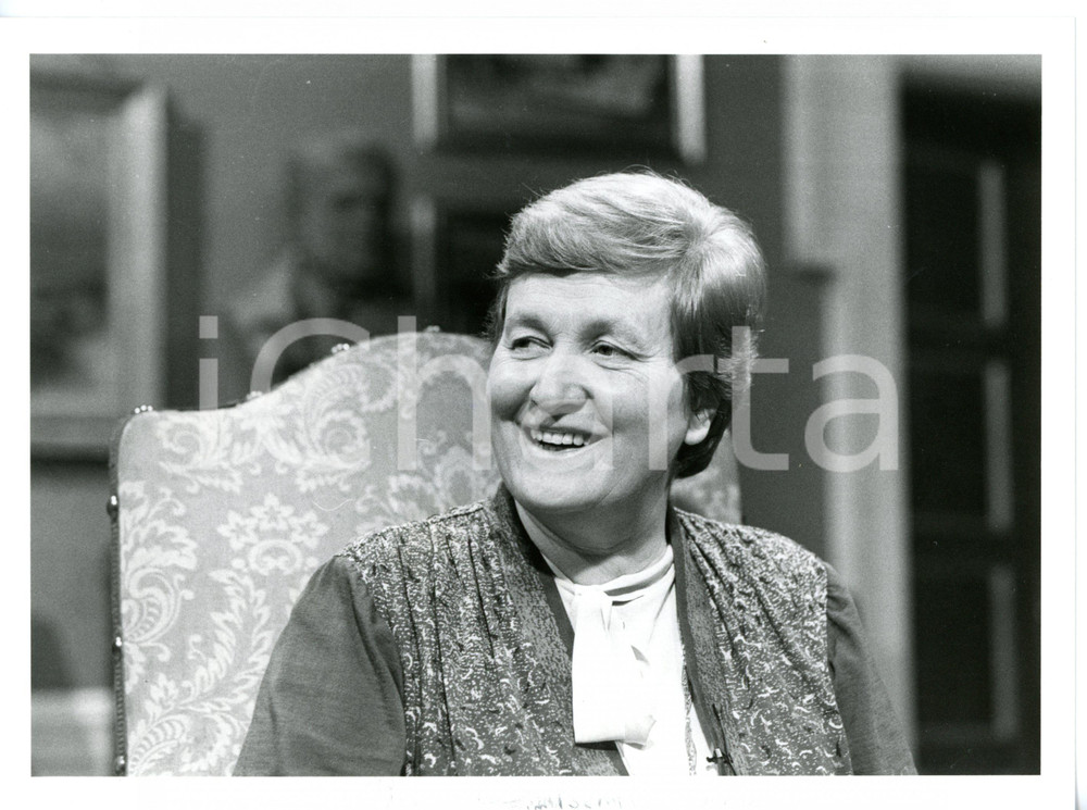 1985 RAI UNO "Serata Manzoni" - Ritratto di Tina ANSELMI *Foto