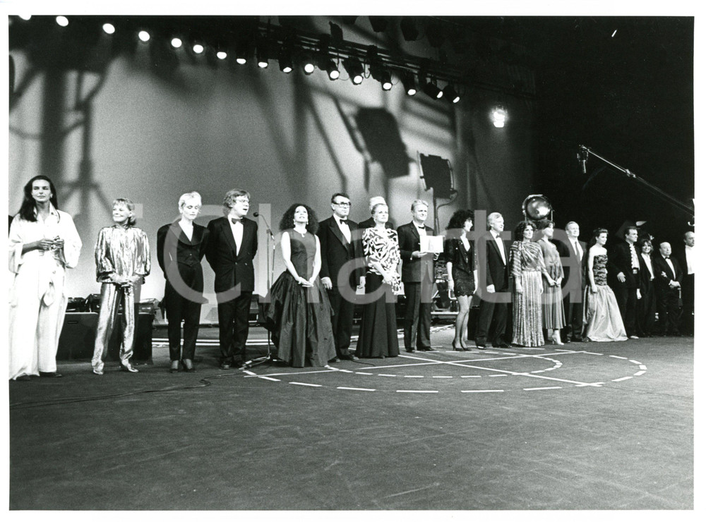 1985 FESTIVAL DEL CINEMA CANNES Presidente di giuria Milos FORMAN con vincitori