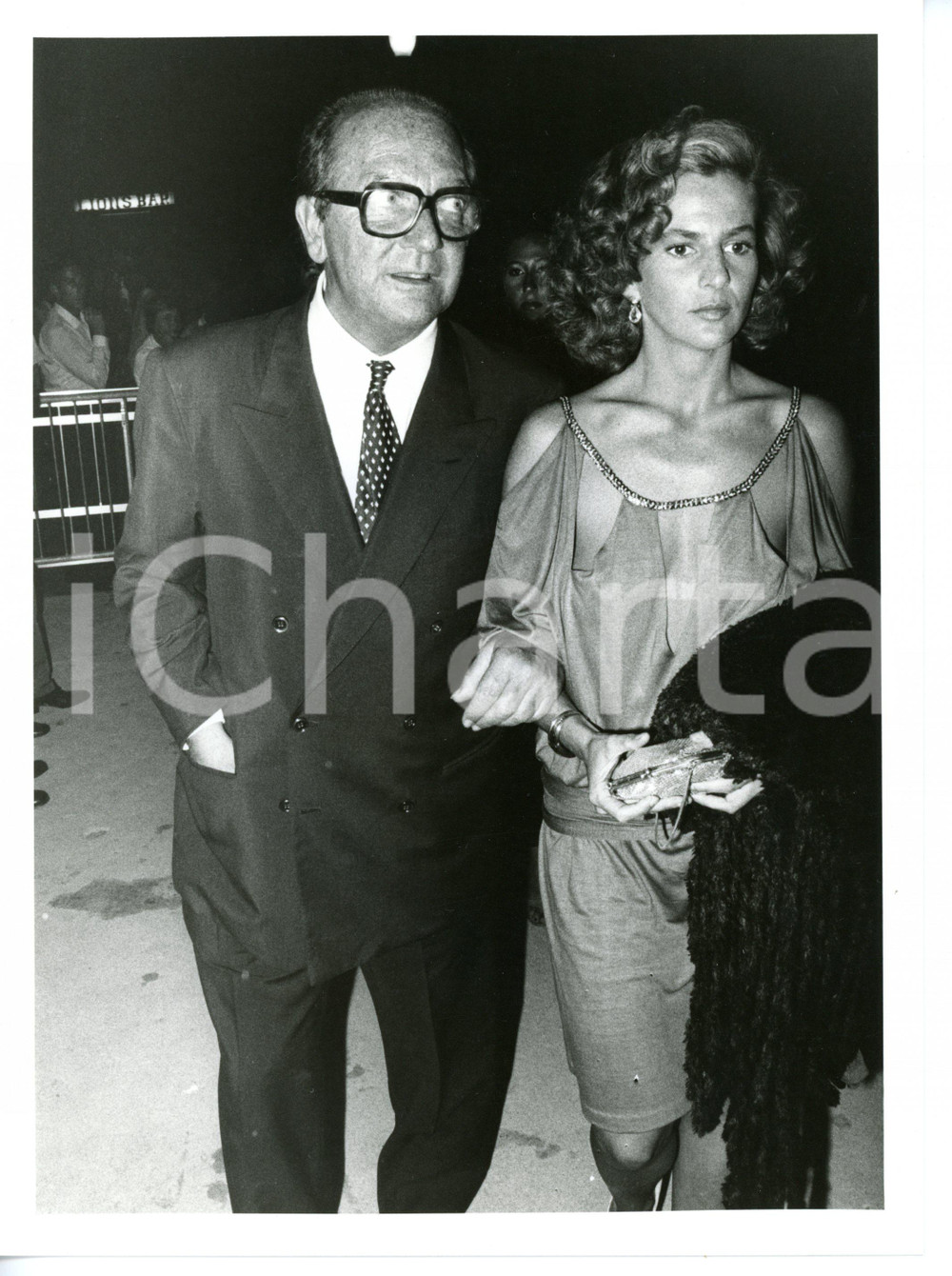 1984 MOSTRA DEL CINEMA DI VENEZIA Giuliana DE SIO con Pasquale FESTA CAMPANILE