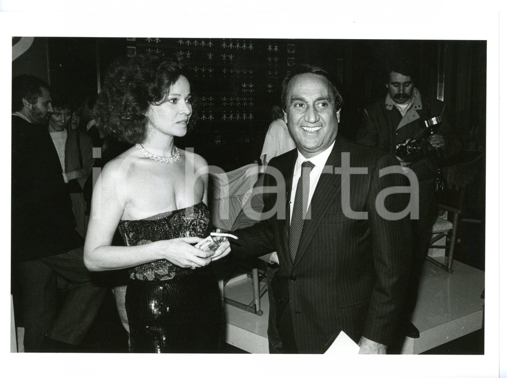 1984 TEST - GIOCO PER CONOSCERSI Emilio FEDE con Laura ANTONELLI Foto 24x18