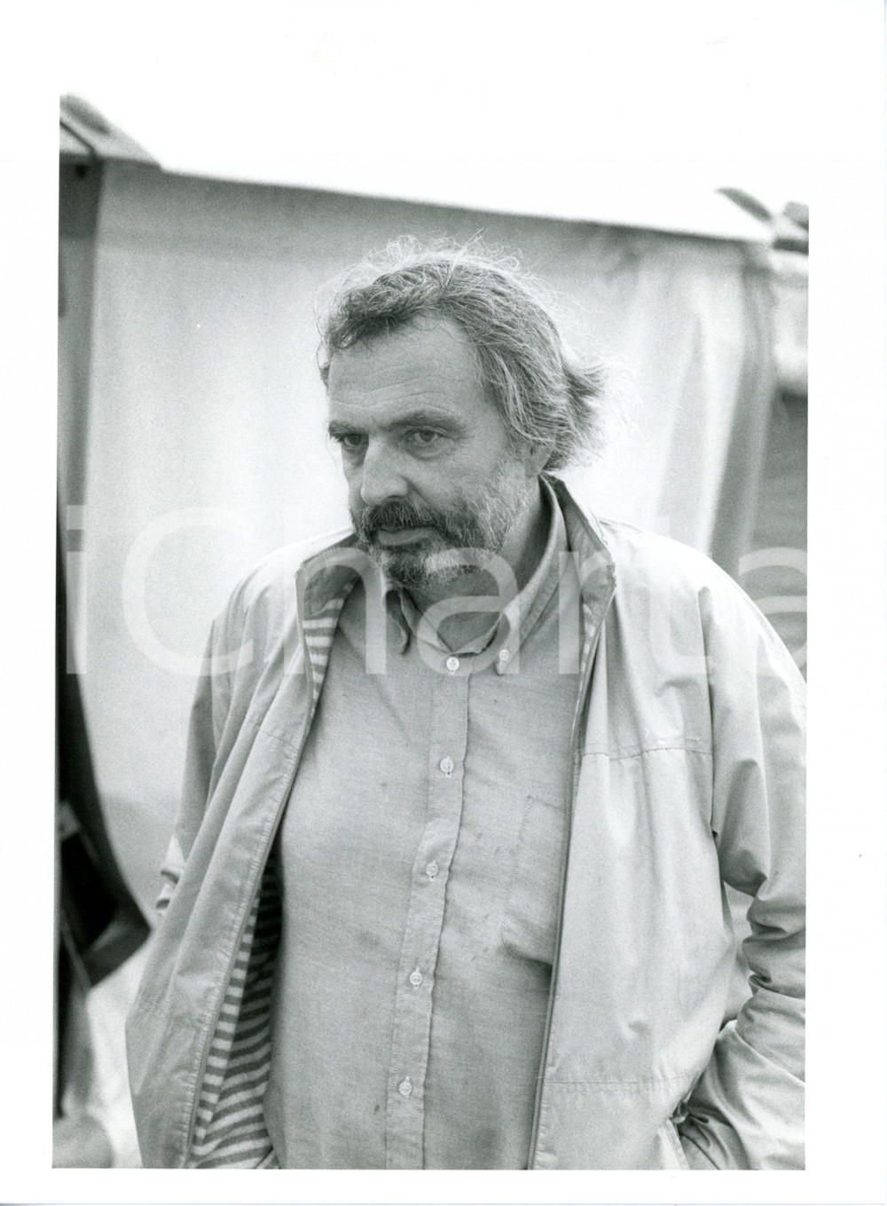 1985 ca CINEMA Ritratto del regista Alain TANNER *Foto VINTAGE 18x24 cm 